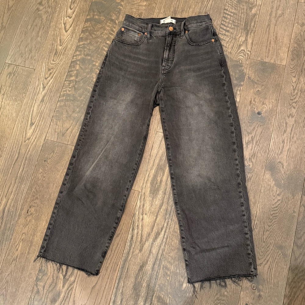 Madewell Perfect Vintage Wide Leg Crop Jeans
